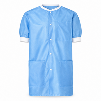 Medline Medline Disposable Warmtejas Korte Mouw – Blauw – Maat L