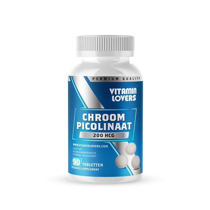 VitaminLovers - CHROOM PICOLINAAT 196MG