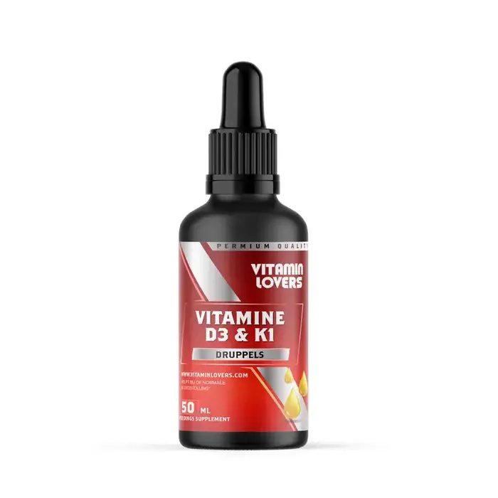 VitaminLovers - VITAMINE D3 & K1 DRUPPELS