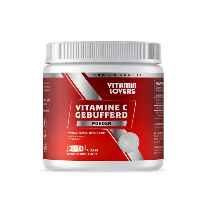 VitaminLovers - VITAMINE C GEBUFFERD POEDER