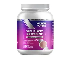 VitaminLovers Nutrition - WEI EIWIT PROTEINE - AARDBEI