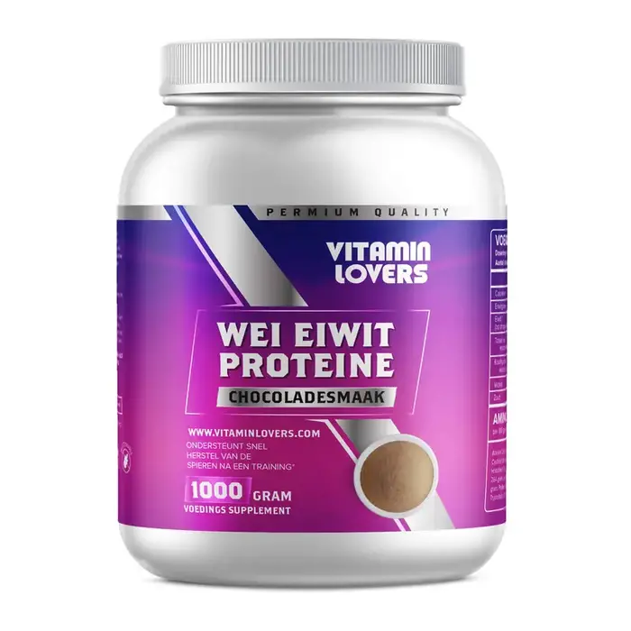VitaminLovers Nutrition  - WEI EIWIT PROTEINE - CHOCOLADE