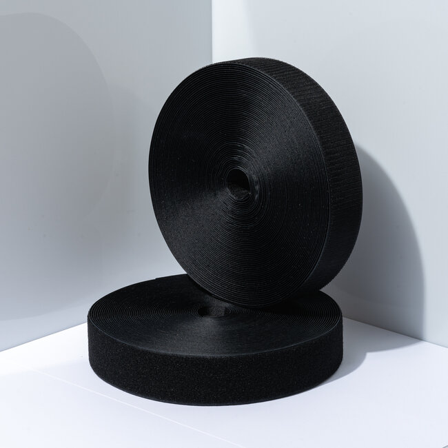 Naaibaar klittenband op rol - 50mm breed (25m lengte)