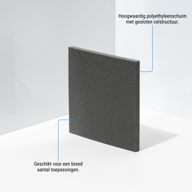 Polyethyleenschuim op rol (150cm breed)