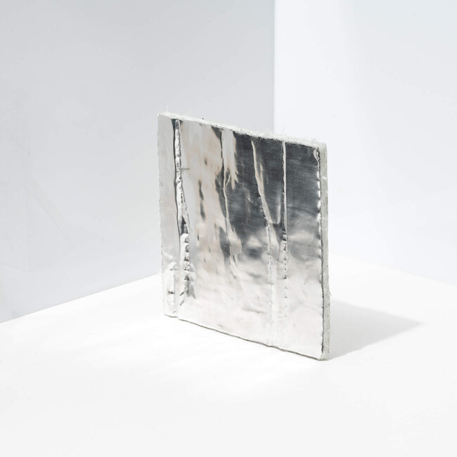 Zelfklevende glasvezelmat met aluminium toplaag - Thermisch & Geluidsisolerend