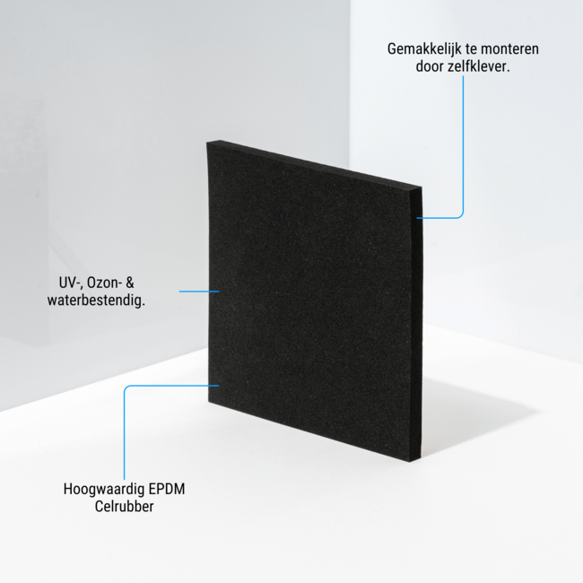 Selbstklebende EPDM Zellkautschuk