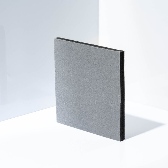 Dubbelseitig Trikot auf Schaumstoff (160cm breit)