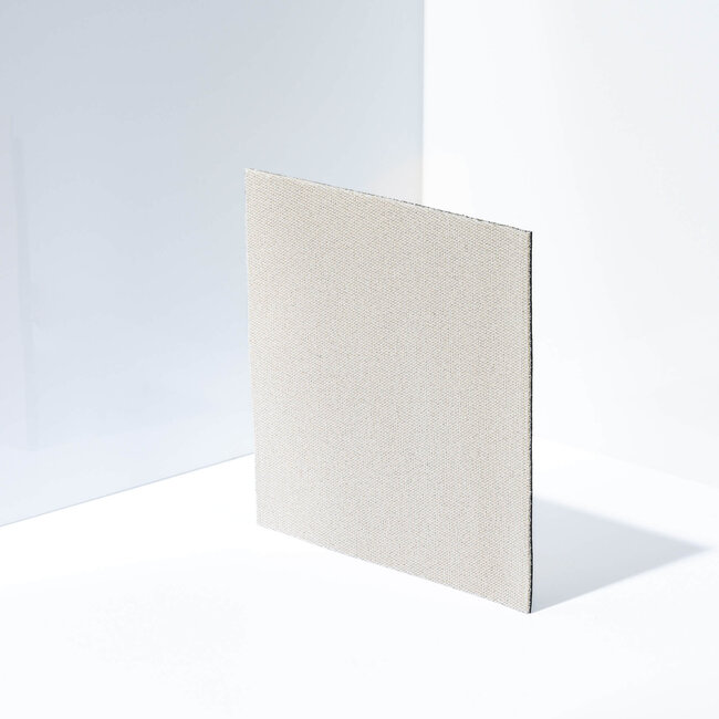 Zwart gelamineerd kunstleer met fijne graannerf (150cm breed)