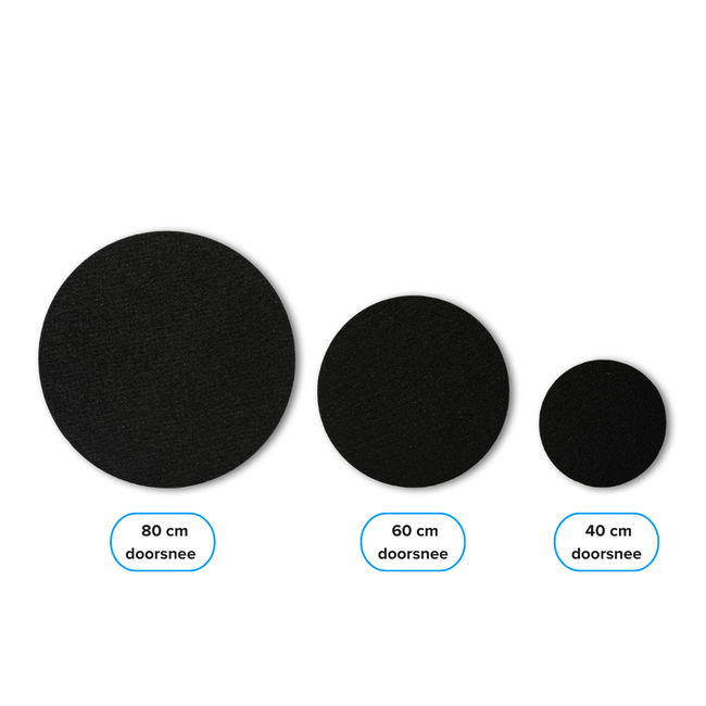 PET Filzplatte - Rund - Ø 40 cm