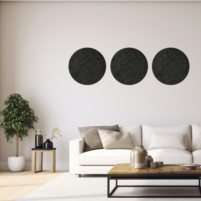 PET Filzplatte - Rund - Ø 60 cm