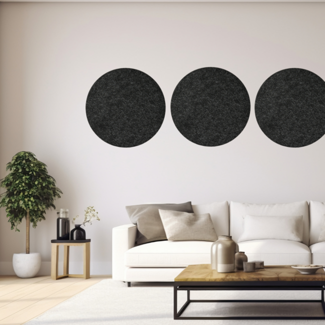 PET Filzplatte - Rund - Ø 80 cm