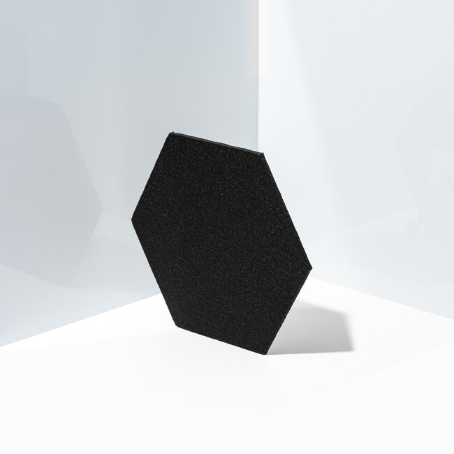 PET Filzplatte - Hexagon - Ø 80 cm