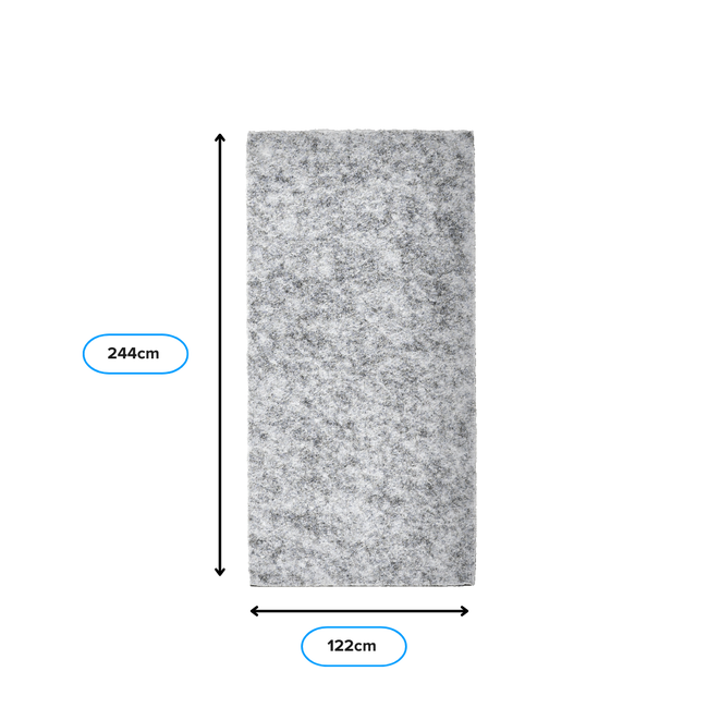 PET-Filzplatte - 244x122cm (7mm)