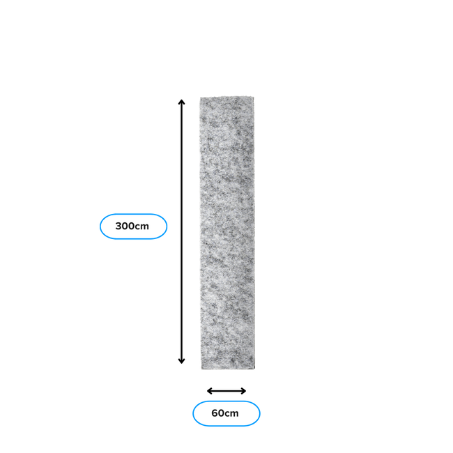 PET Vilt Plaat - 300x60cm (7mm)