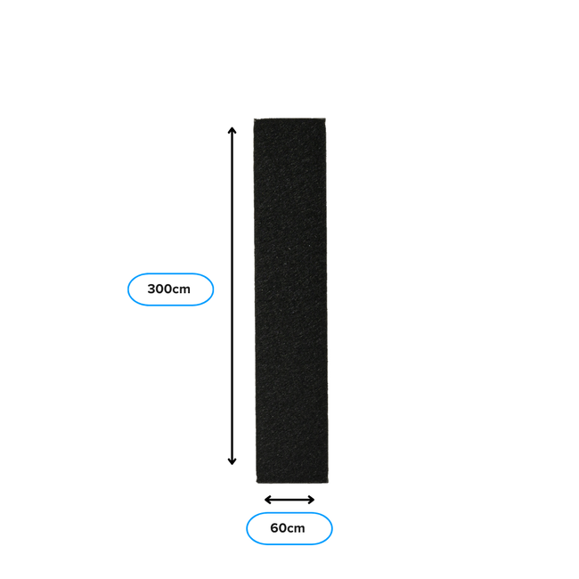PET-Filzplatte - 300x60cm (7mm)