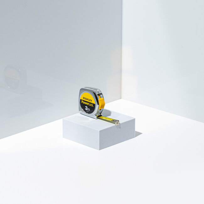 Stanley Powerlock Rollbandmaß - 3 meter