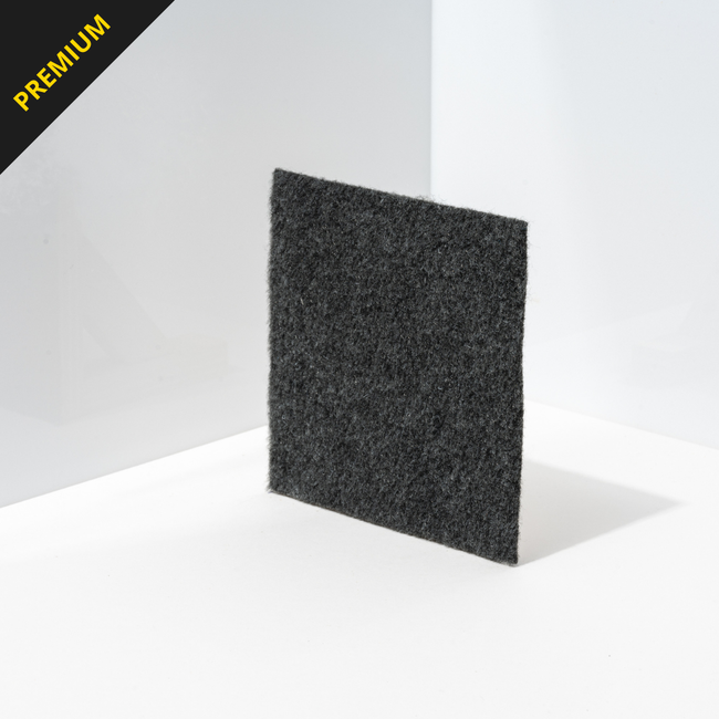 Selbstklebender Premium Nadelfilz - Anthrazit (150cm breit)