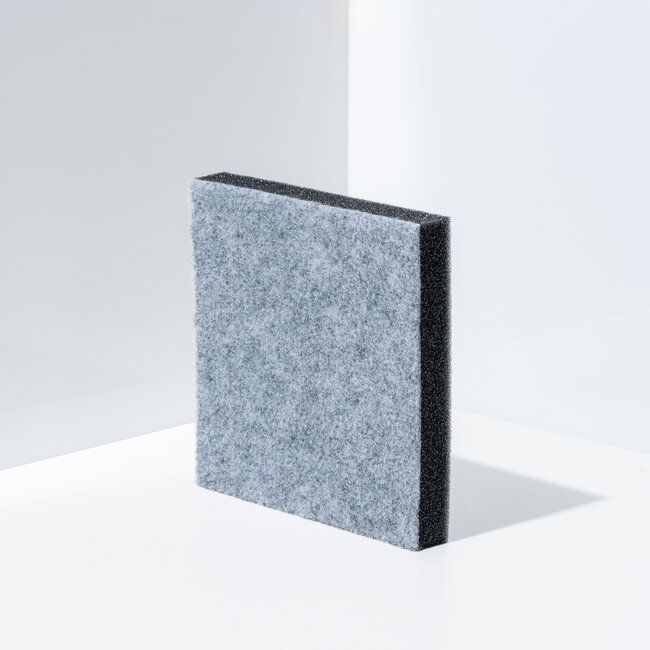 Akustikschaumstoff mit Nadelfilz-Oberfläche (150cm breit)