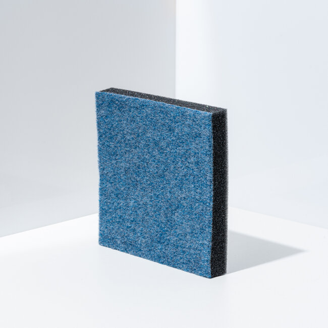 Akoestisch schuim met naaldvilt afwerking (150cm breed)