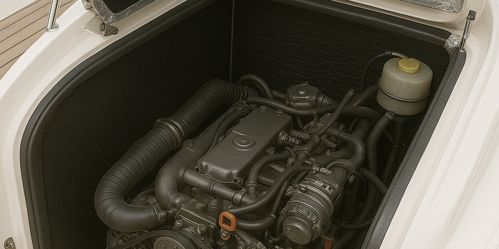 Stil genieten op het water: geluidsisolatie voor de motorruimte van je boot