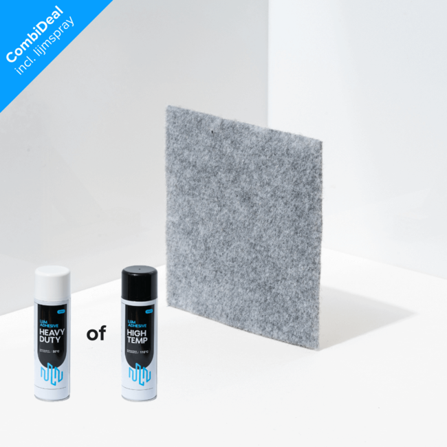 KombiDeal - Vollstretch Nadelfilz + Klebespray