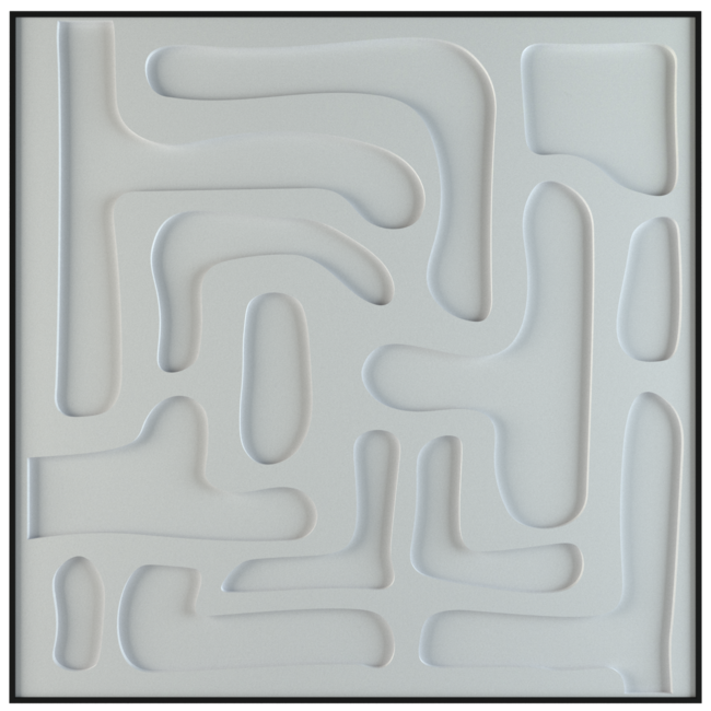 Petterns Flexible - Uniek akoestisch kunstwerk van PET Vilt