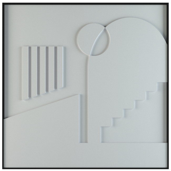 Petterns Placetobe - Stijlvol akoestisch kunstwerk van PET Vilt