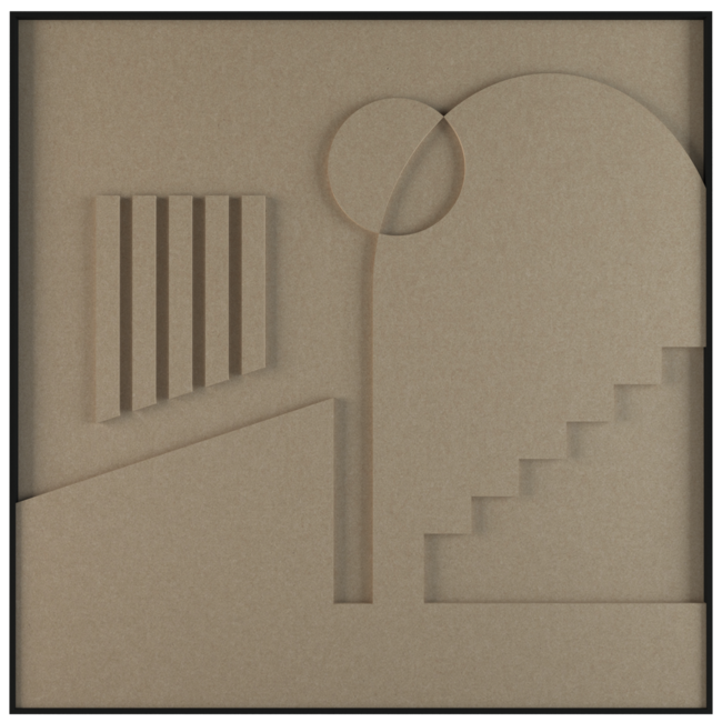 Petterns Placetobe - Stijlvol akoestisch kunstwerk van PET Vilt