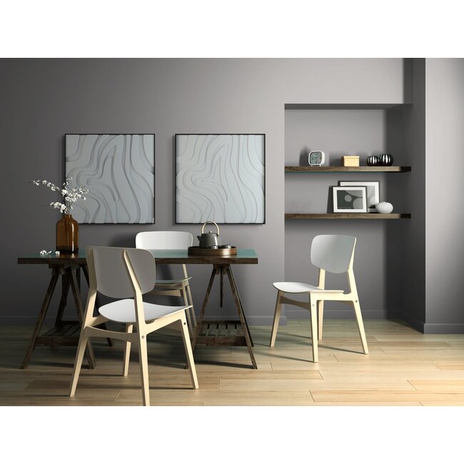 Petterns Spinning - 3D akoestisch kunstwerk van PET Vilt