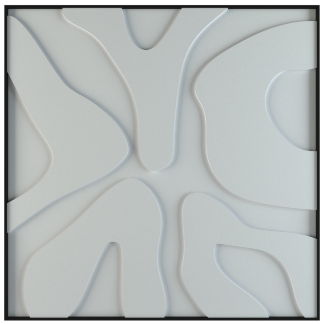 Petterns Splash - Stijlvol akoestisch kunstwerk van PET Vilt