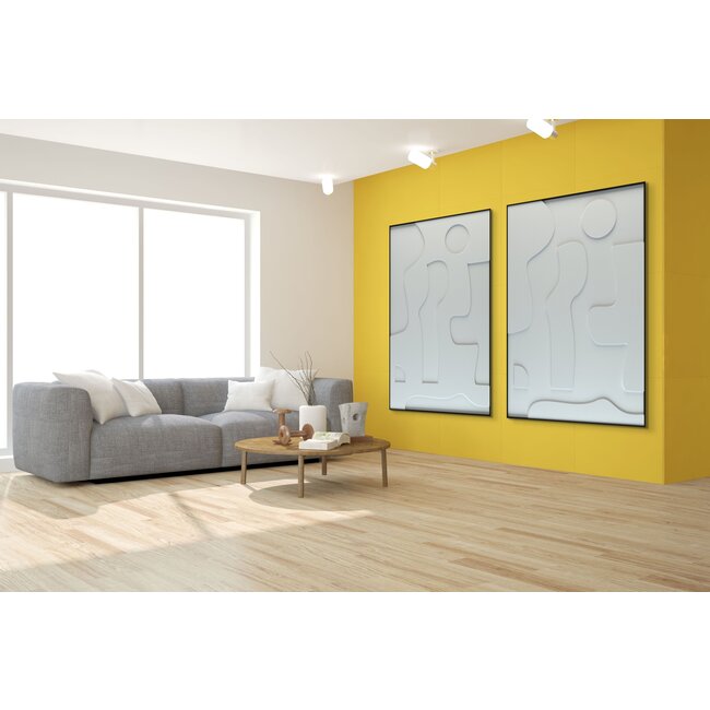 Petterns Liv - Akoestisch kunstwerk van PET Vilt