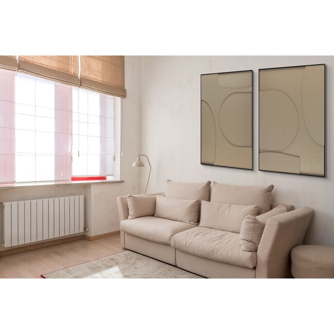 Petterns Organic - Akoestisch kunstwerk van PET Vilt