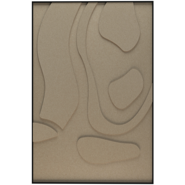 Petterns People - Akoestisch kunstwerk van PET Vilt