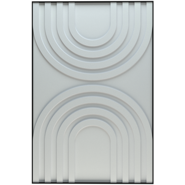 Petterns Rainbow - Akoestisch kunstwerk van PET Vilt