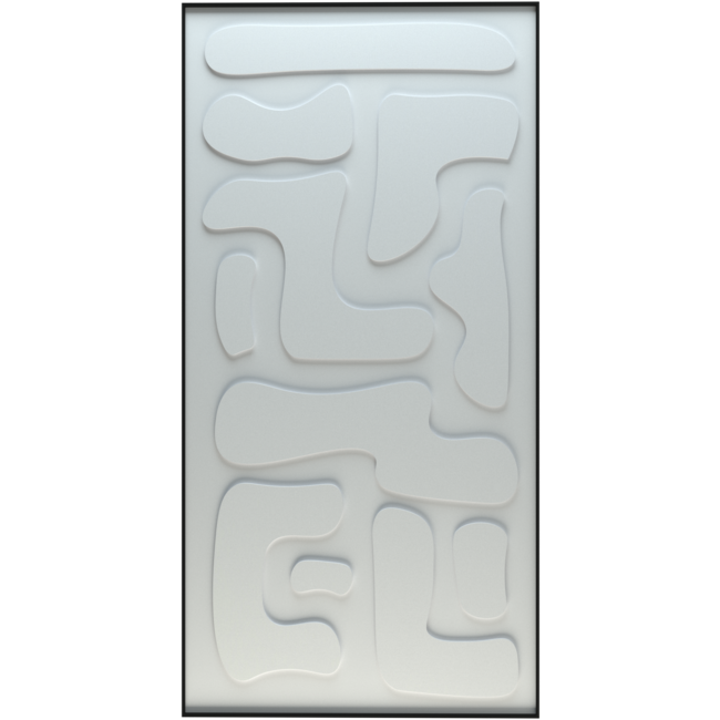 Petterns Hieroglyph - Akoestisch kunstwerk van PET Vilt