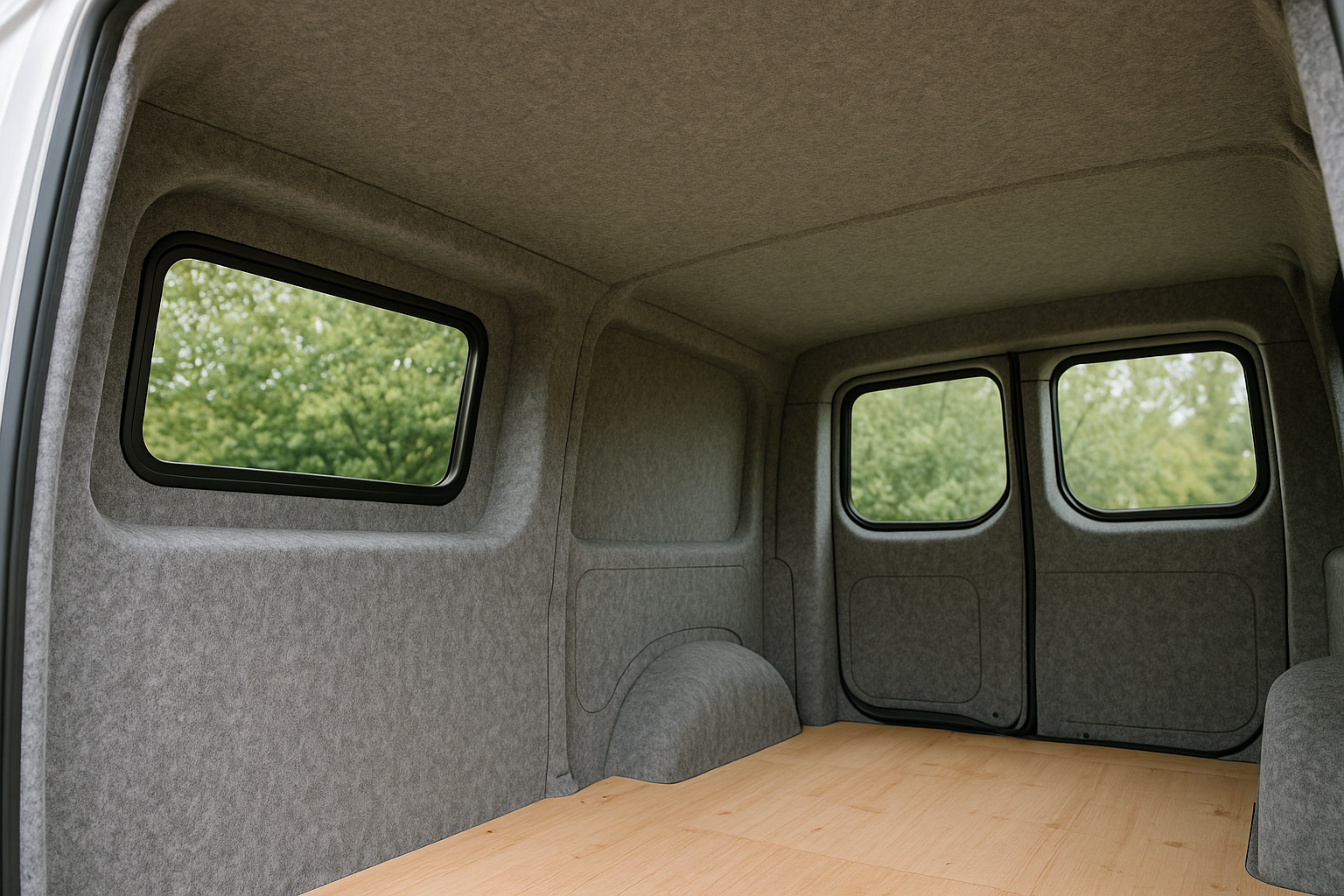 Camperbekleding voor wand & plafond: Waarom naaldvilt de slimste keuze voor doe-het-zelvers en camperbouwers