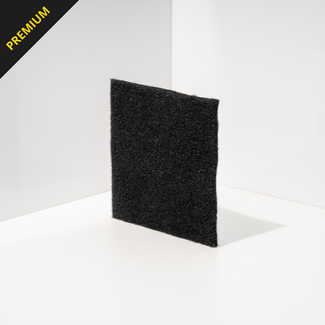 Selbstklebender Premium Nadelfilz - Schwarz