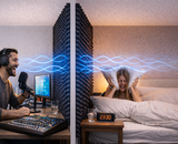 Akoestische panelen en geluidsisolatie: dit is wat ze wél (en niet) doen