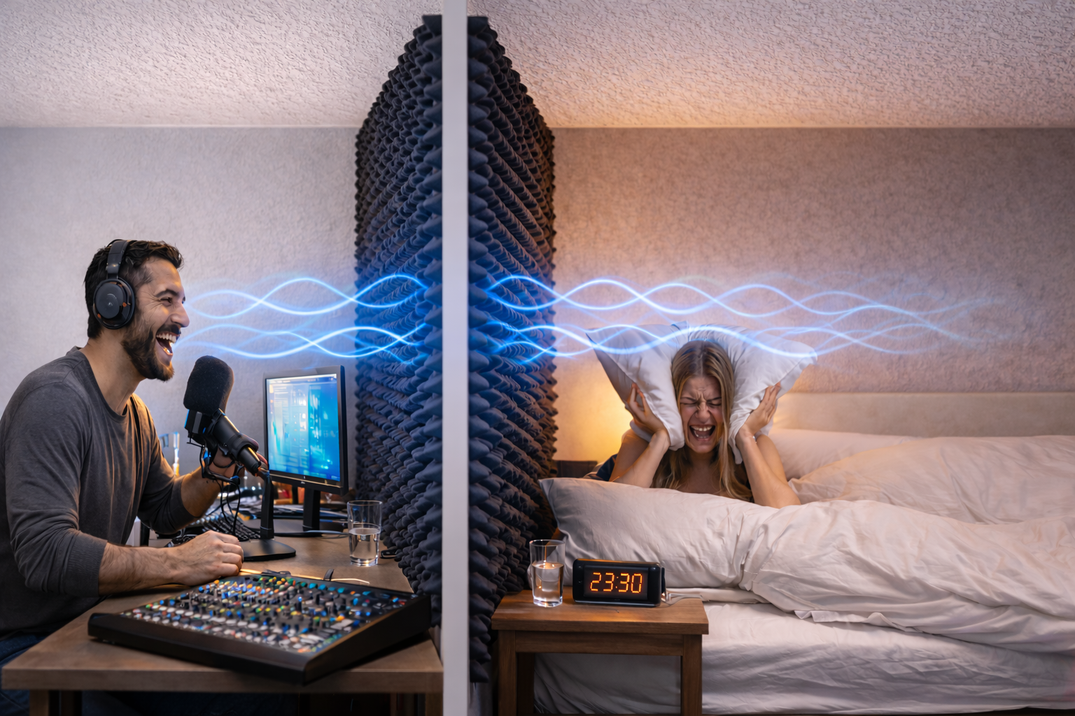 Akoestische panelen en geluidsisolatie: dit is wat ze wél (en niet) doen