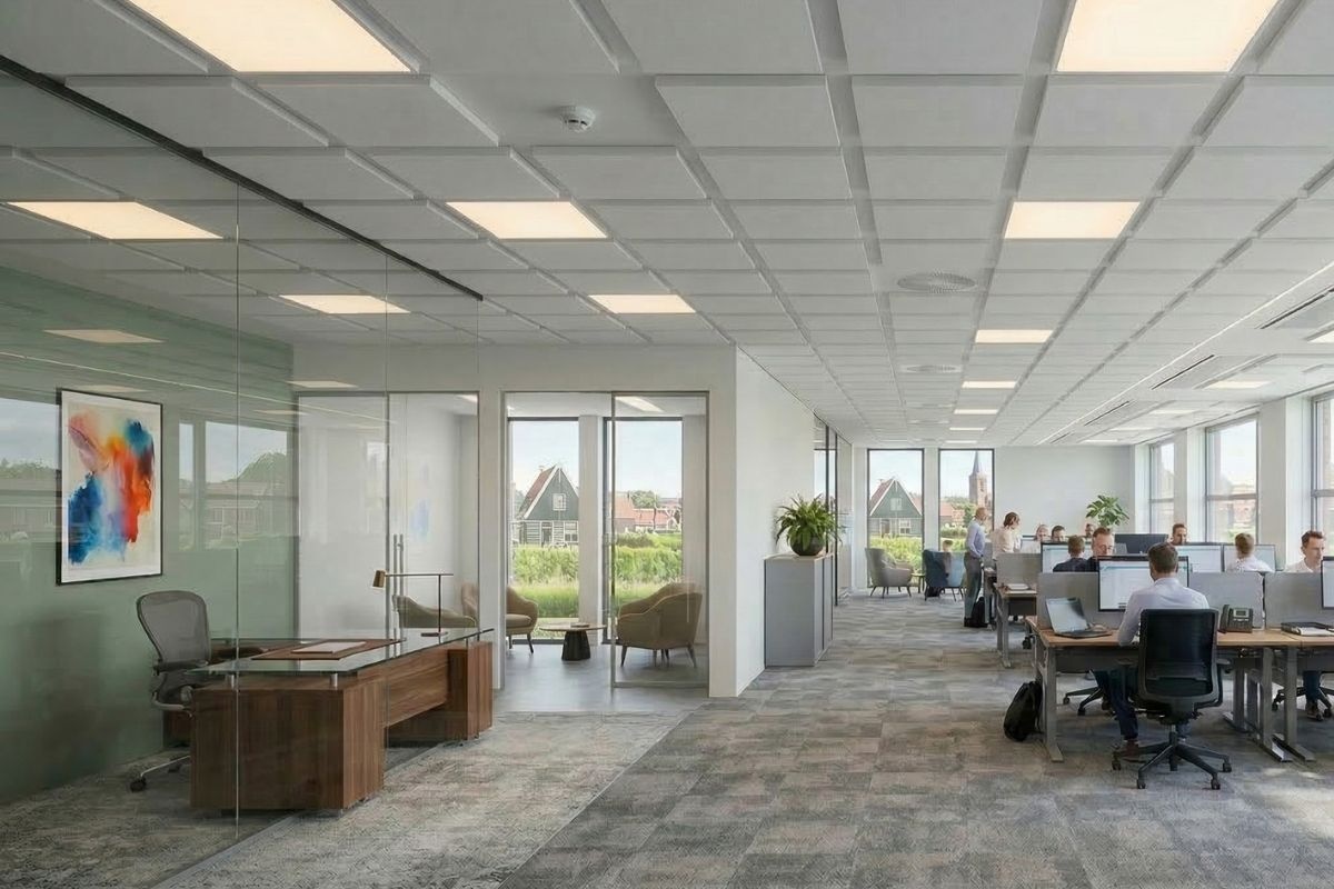 Melamine platen als geluidsisolerende oplossing