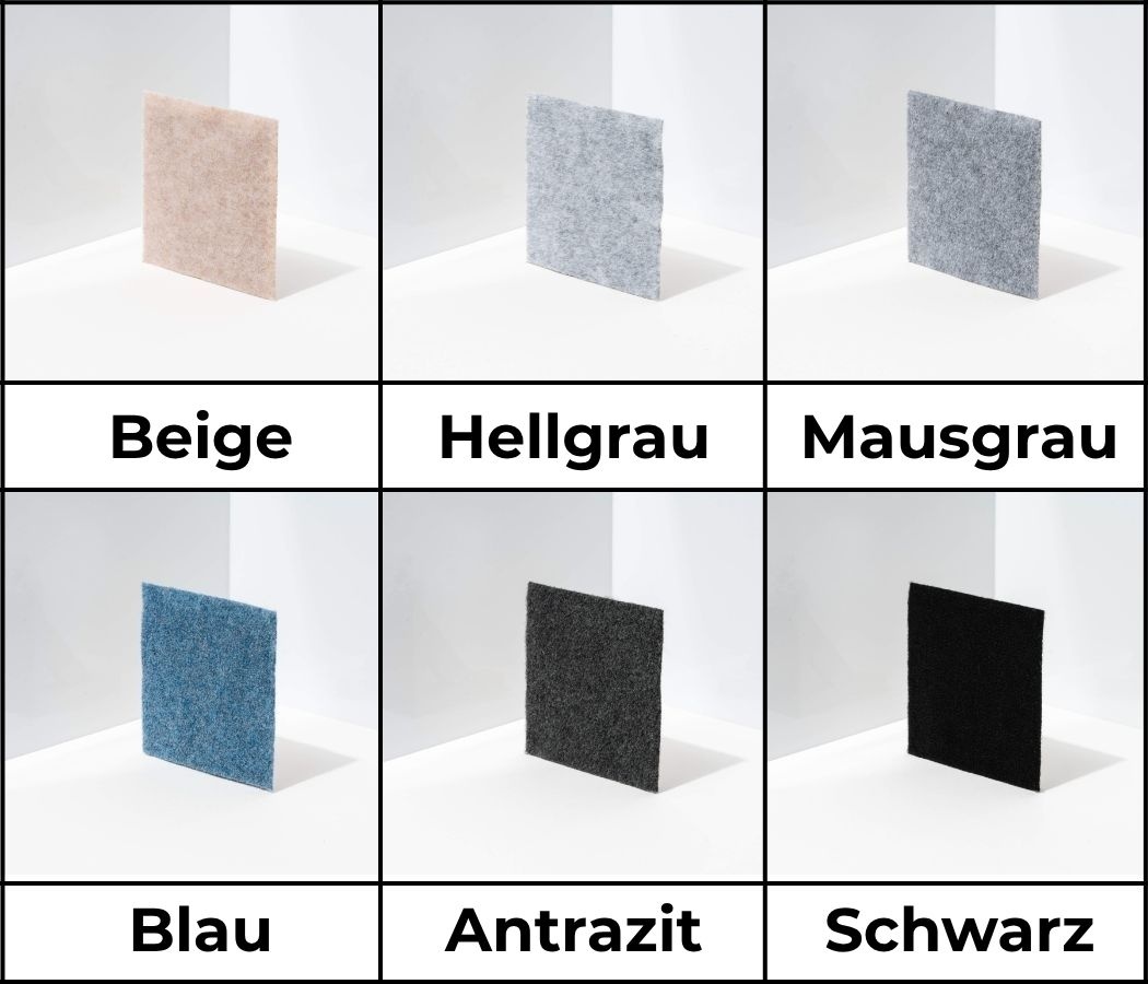 Nadelfilz Wandverkleidung
