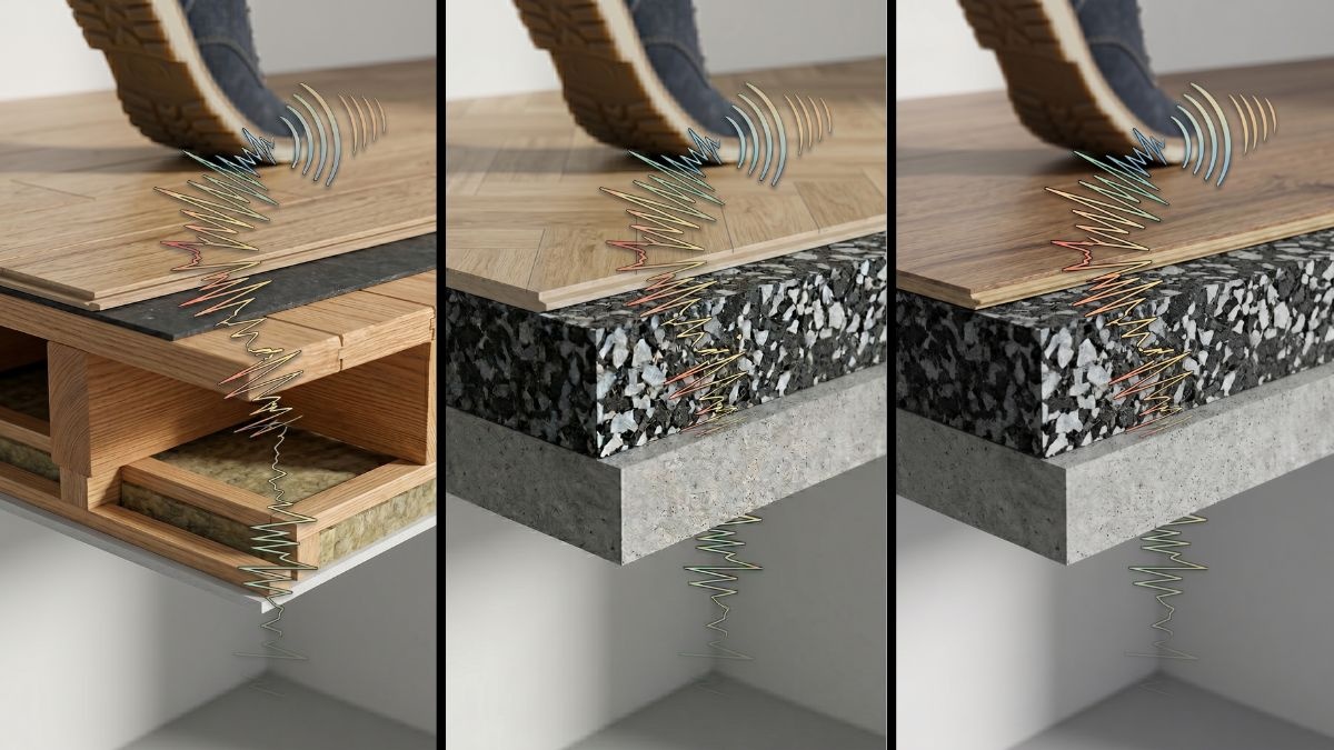 Geluiddempende ondervloer kiezen? Gebruik vloeren advies van Geluidsisolatie Deal