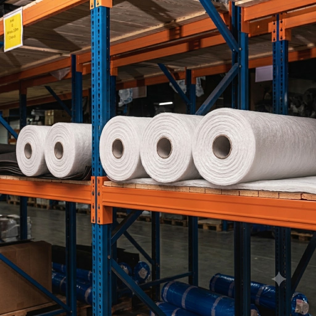 assortiment polyesterwol voor akoestische toepassingen
