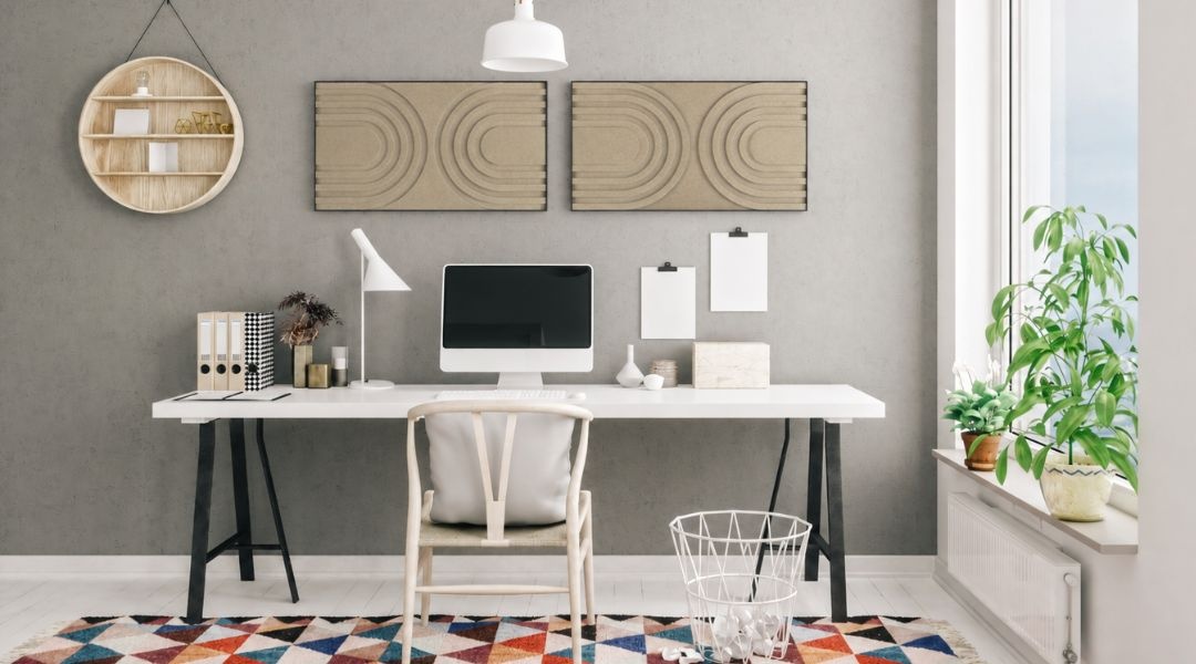 Zo richt je een stille werkkamer of studeerkamer in