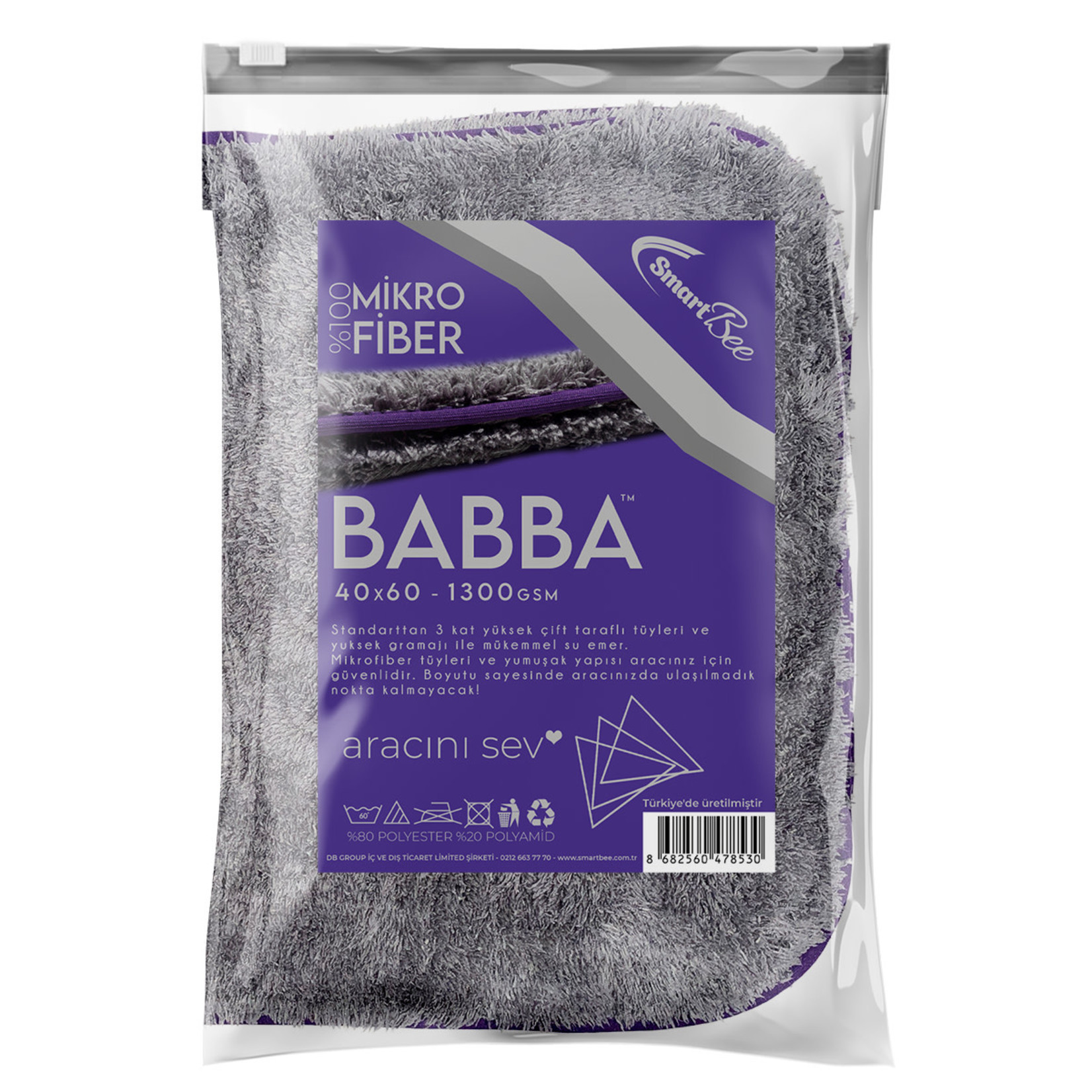 SmartBee SmartBee | BABBA 1300GSM Drying towel | 40X60 cm