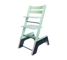 Boosterme Kinderstoel verhoger voor Stokke Tripp Trapp - Zwart