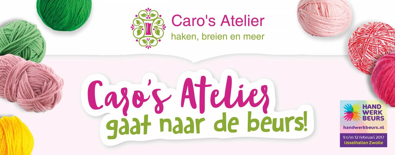 Caro's Atelier gaat naar de beurs!