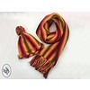 Haakpakket: Autumn Red shawl & muts