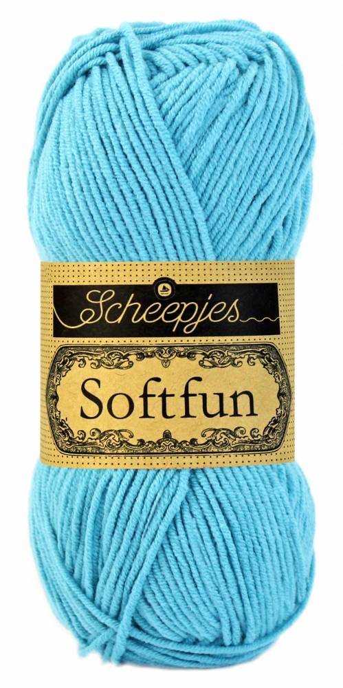 Scheepjes Softfun 2423 - Bright Turquoise