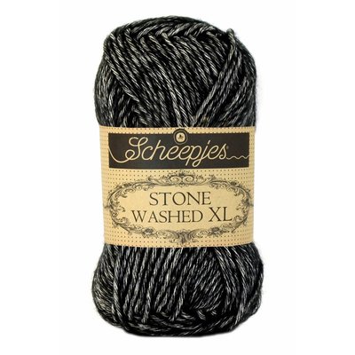 Scheepjes Stone Washed XL 843 - Black Onyx